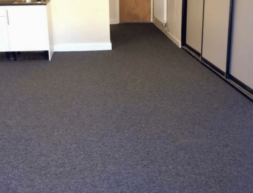 Commercial Carpet Tiles in Swansea Office